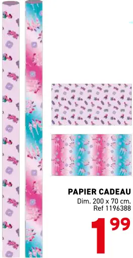 Offre: Kpop Demon Hunters Papier cadeau