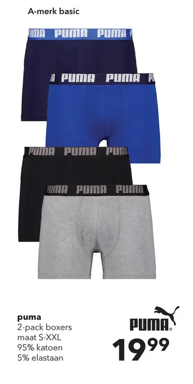 Aanbieding: Puma boxers
