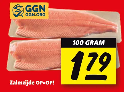 Aanbieding: Zalmzijde