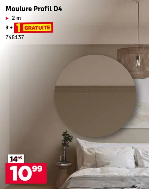 Offre: Moulure Profil D4