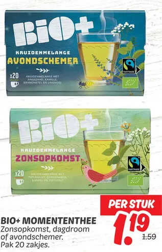 Aanbieding: MOMENTENTHEE Zonsopkomst, dagdroom of avondschemer