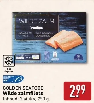 Aanbieding: Wilde zalmfilets