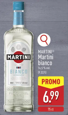 Promotie: Martini bianco