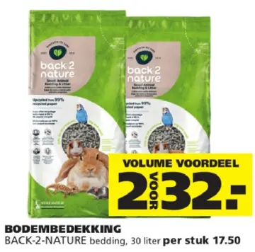 Aanbieding: Bodembedekking Back-2-Nature bedding