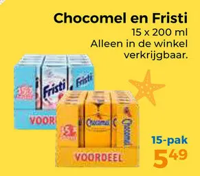 Aanbieding: Chocomel en Fristi