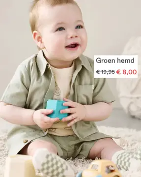Aanbieding: Groen hemd