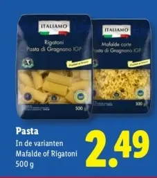Aanbieding: Pasta
