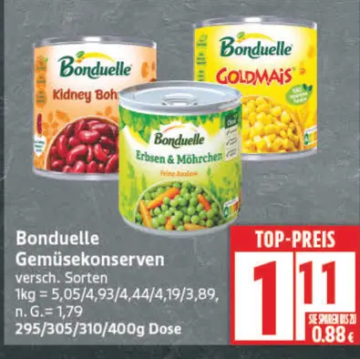 Aanbieding: Gemüsekonserven