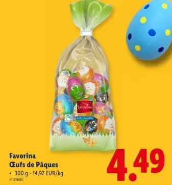 Offre: Œufs de Pâques