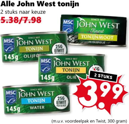 Aanbieding: Tonijn