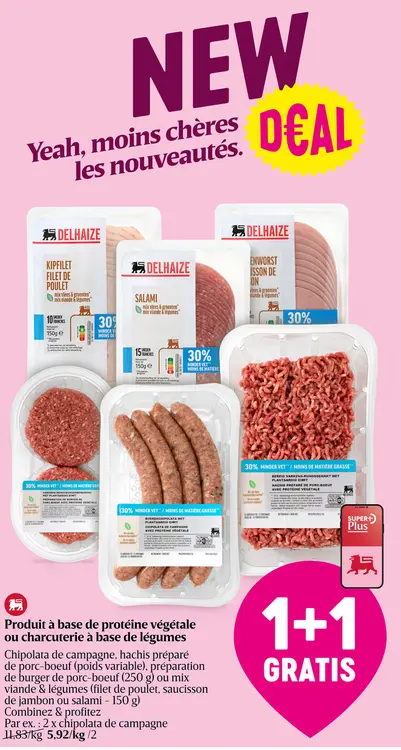 Offre: Produit à base de protéine végétale ou charcuterie a base de légumes