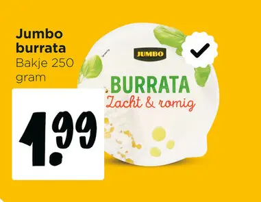 Aanbieding: Burrata