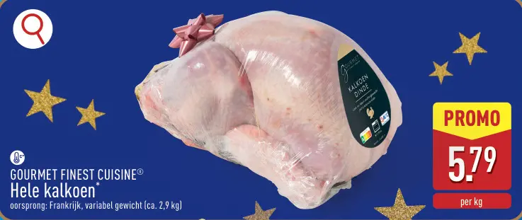 Promotie: Hele kalkoen