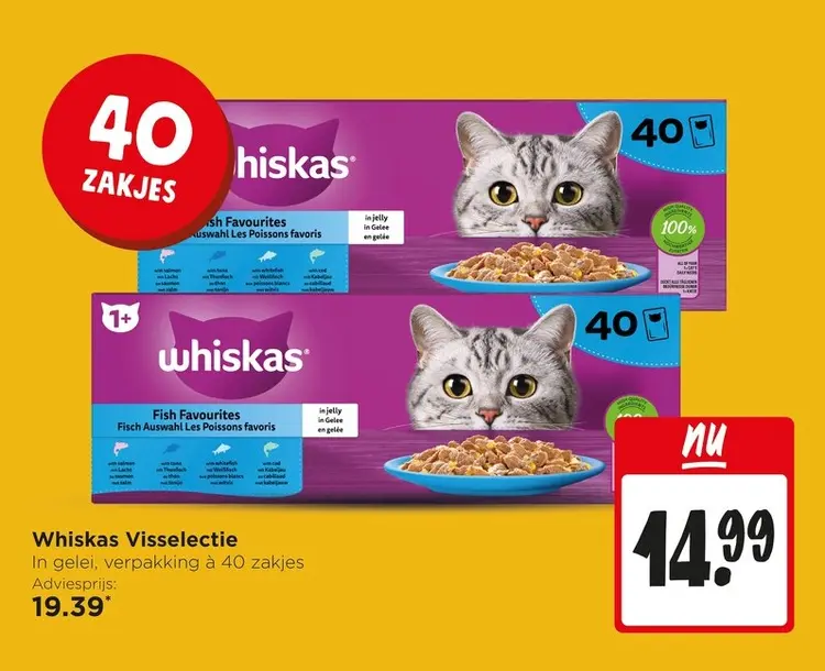 Aanbieding: Whiskas Visselectie
