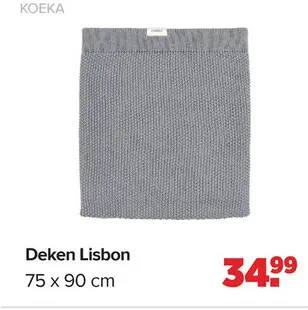 Aanbieding: Deken Lisbon