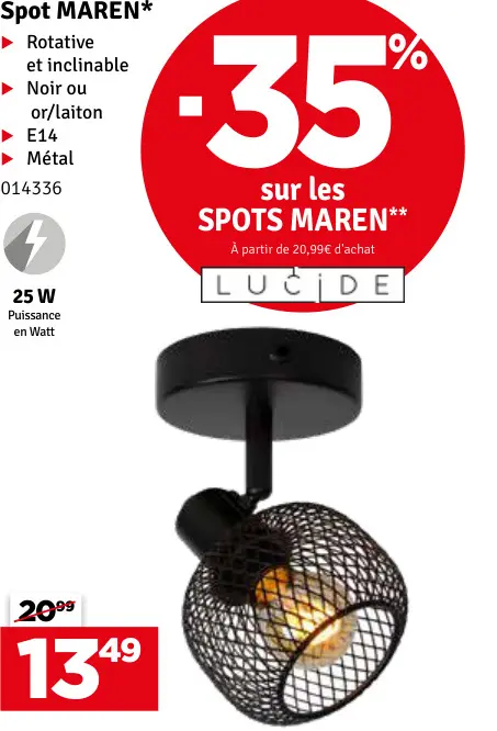 Offre: Spot MAREN