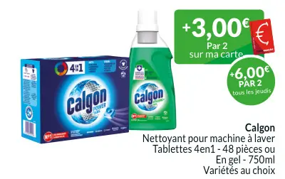 Offre: Nettoyant pour machine à laver