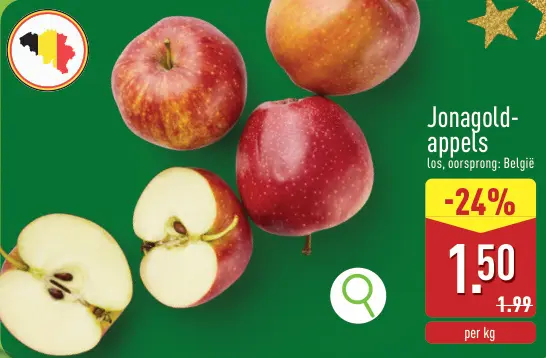 Promotie: Jonagold appels