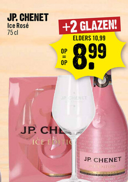 Aanbieding: J.P. Chenet Ice Rosé geschenkverpakking 75 cl 