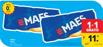 Aanbieding: Blikjes Maes