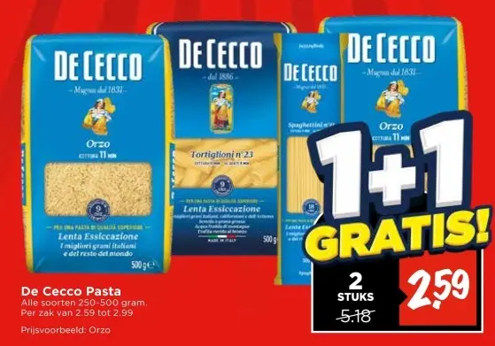 Aanbieding: Pasta