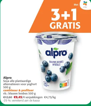 Aanbieding: Alpro Soya alle plantaardige alternatieven vo