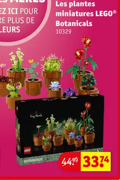 Offre: Les plantes miniatures LEGO® Botanicals