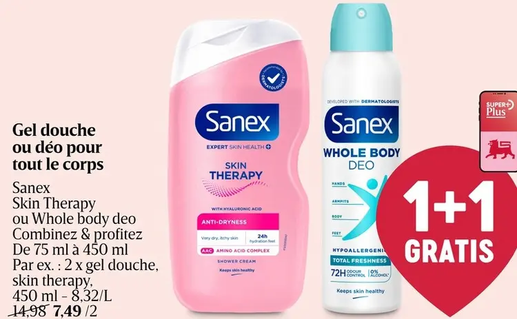 Offre: Gel douche ou déo pour tout le corps