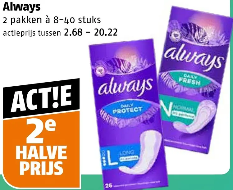 Aanbieding: Always
