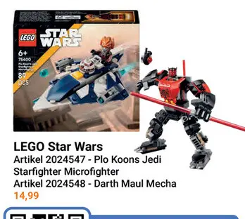 Aanbieding: LEGO Star Wars 75400 Plo Koons Jedi Starfighter Microfighter