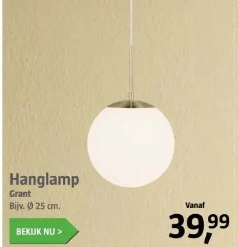 Aanbieding: Hanglamp
