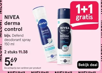 Aanbieding: NIVEA derma control