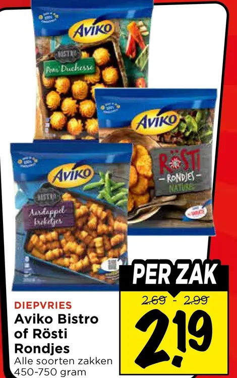 Aviko Bistro of Rösti Rondjes