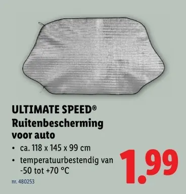Promotie: Ruitenbescherming voor auto