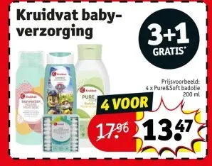 Promotie: Kruidvat baby-verzorging