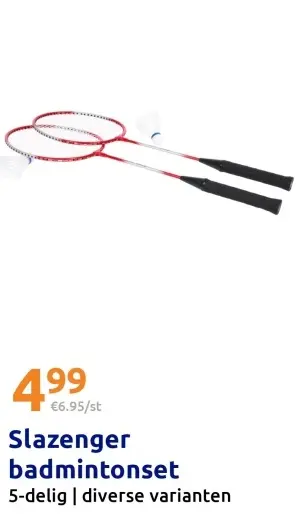 Aanbieding: badmintonset