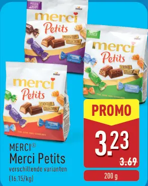 Promotie: Merci Petits