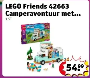 Aanbieding: LEGO Friends 42663 Camperavontuur met...