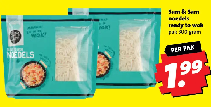 Aanbieding: Noedels ready to wok