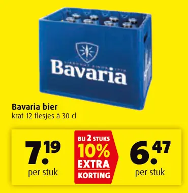 Aanbieding: Bavaria bier