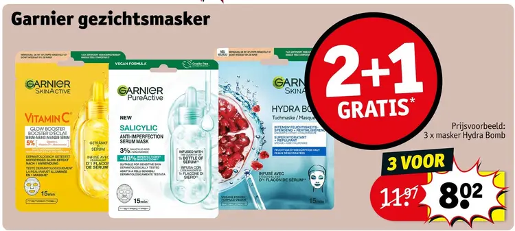 Promotie: Gezichtsmasker