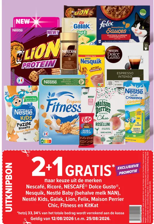 Promotie: Lion protein