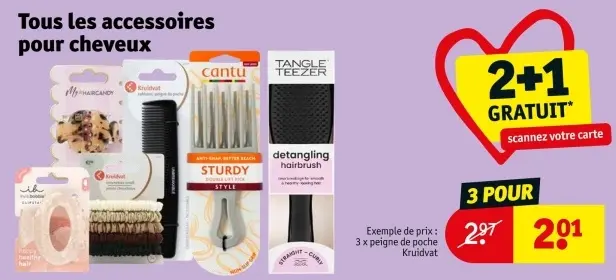 Offre: Tous les accessoires pour cheveux