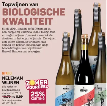 Aanbieding: Neleman wijnen