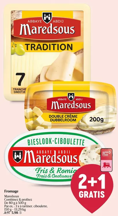 Offre: Fromage