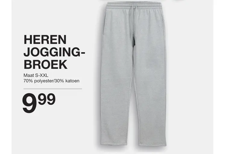 Aanbieding: Heren Sweater & Heren Joggingbroek