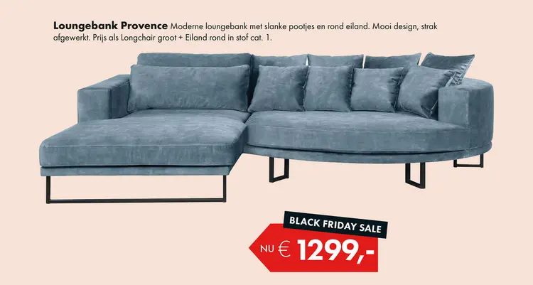 Aanbieding: Provence klein blauw