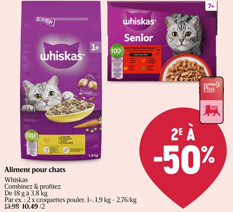 Offre: Aliment pour chats