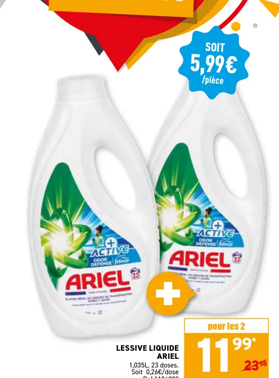 Offre: Lessive liquide