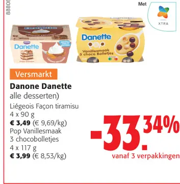Aanbieding: Danone Danette